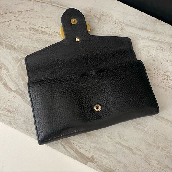 GUCCI GG Leather Long Wallet to Shoulder Bag 💼 Black - Picture 10 of 17